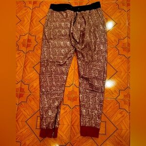 Encrypted Joggers Pants, Size XL, , Color-Brown